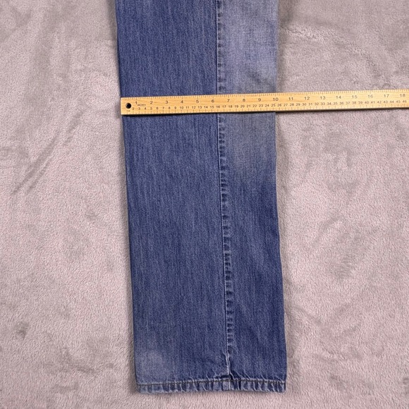 Mens 2014 Levi‎ 559 Relaxed Straight Jeans 36x29 Blue Denim R Tab (Tag 38x32) - Picture 13 of 16